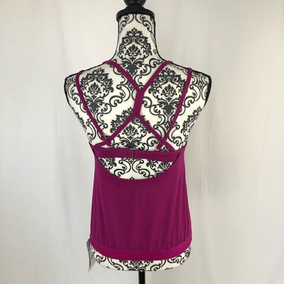 Athleta Cross-Back Blousy Swim Tankini - Picture 4 of 8